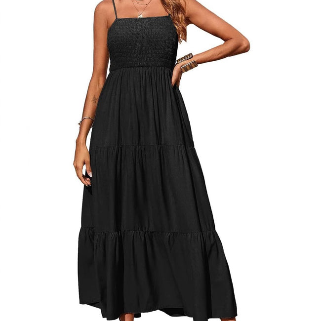 Élégante robe sans manches gracieuse et tendance Main Image