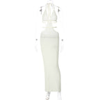 Robe Femme Lacée Découpée Poitrine
