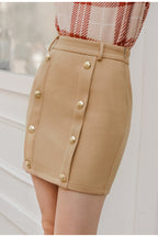 A-line skirt temperament all-match short skirt