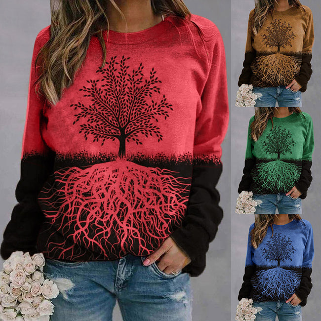 Pull de Noël à manches longues pour femme Hover Image