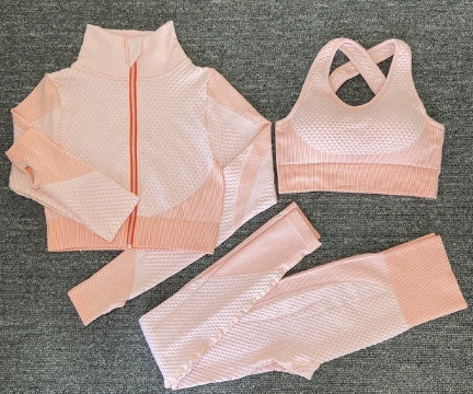 Ensemble de yoga pour femme, tenue de sport pour la gym