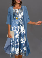 Ensemble deux pièces robe en mousseline d'été
