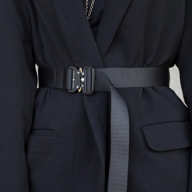Ceinture tactique en toile Dark Wind