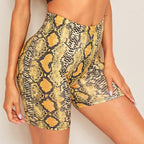Short de yoga taille haute moulant pour femmes