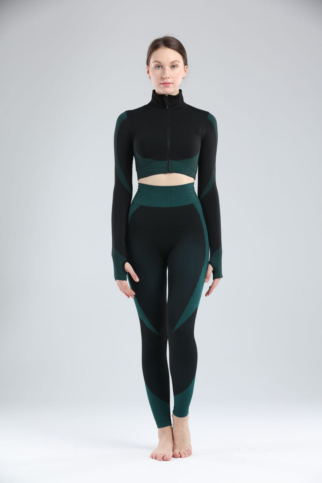 Ensemble de yoga pour femme, tenue de sport pour la gym
