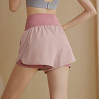Short de sport ample anti-exposition pour femmes