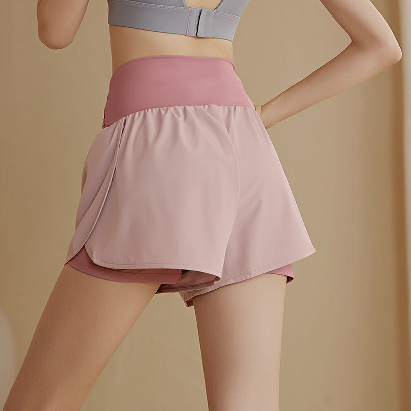 Short de sport ample anti-exposition pour femmes