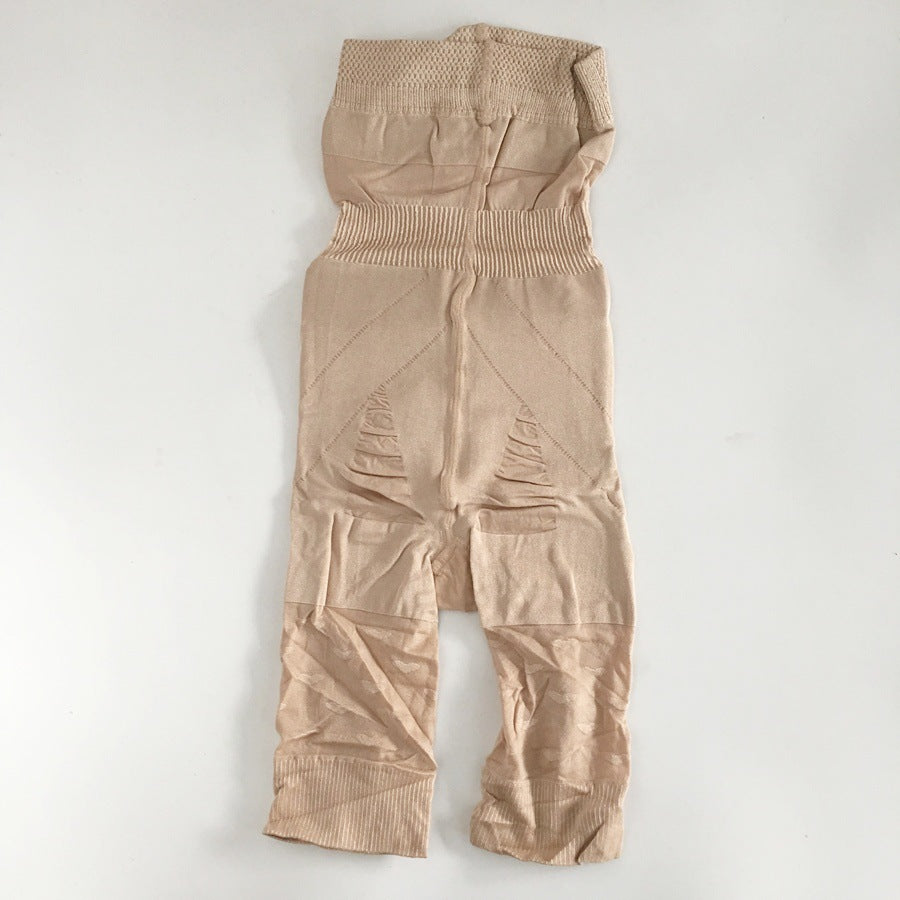 Short gainant taille haute sans couture pour femme avec contrôle du ventre