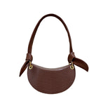 Sac femme bandoulière unique sac aisselles sac croissant assorti