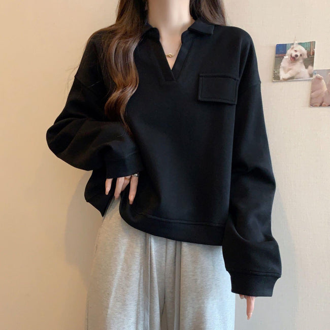 Artistic Retro Sweater For Women Autumn Hover Image