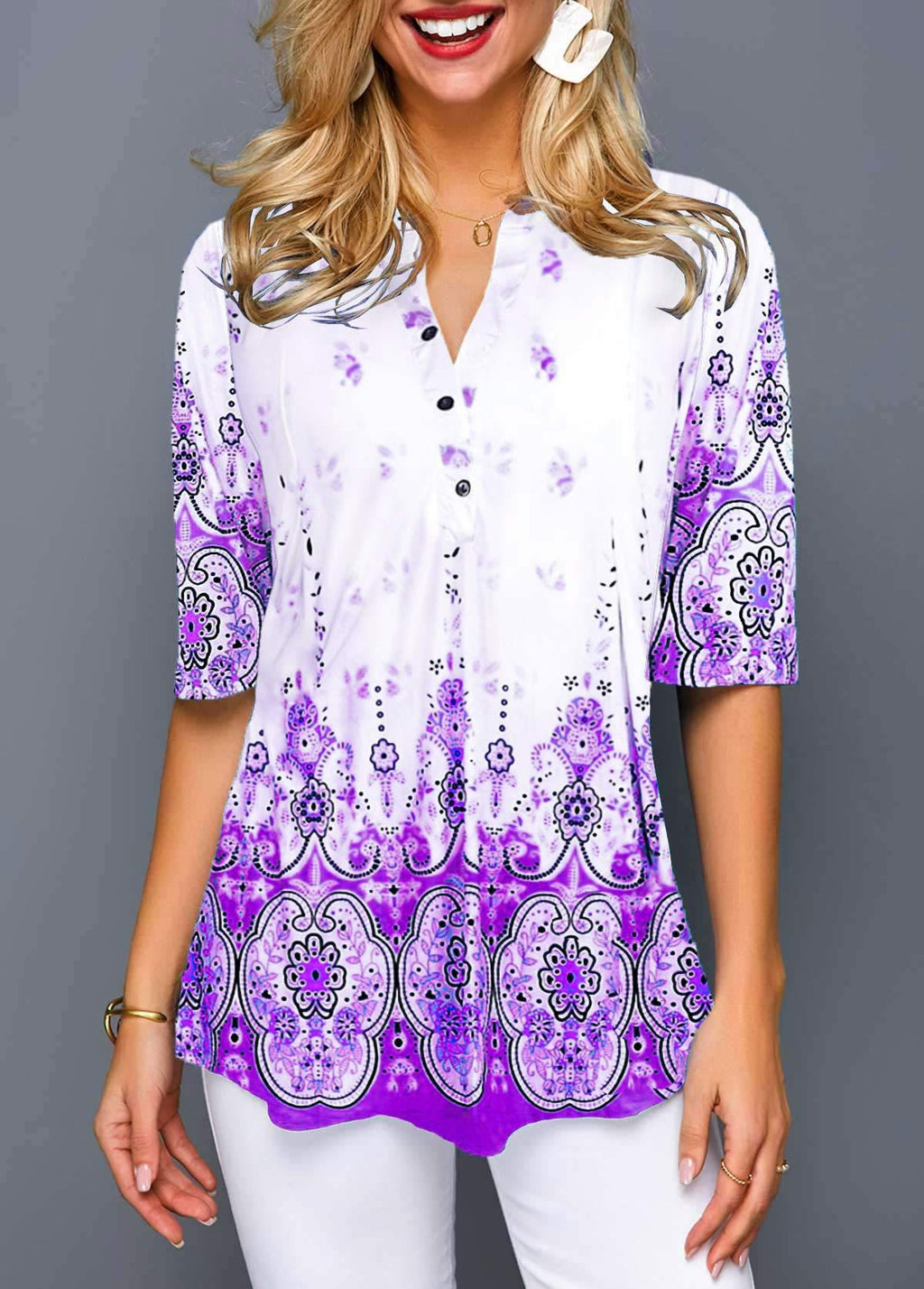 Chemise décontractée pour femme