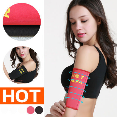 1 paire de manchons amincissants de bras pour femmes, wraps de sauna, perte de poids, gaine amincissante, contrôle des bras, hauts gainants Hover Image