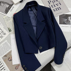 Blazer chic style navette pour femmes petites