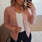 Blazer uni à manches longues S-5XL PYR