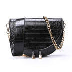 Sac à bandoulière pour femme motif serpent