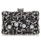Sac cheongsam diamant creux sac à bandoulière pochette strass