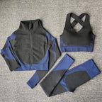 Ensemble de yoga pour femme, tenue de sport pour la gym