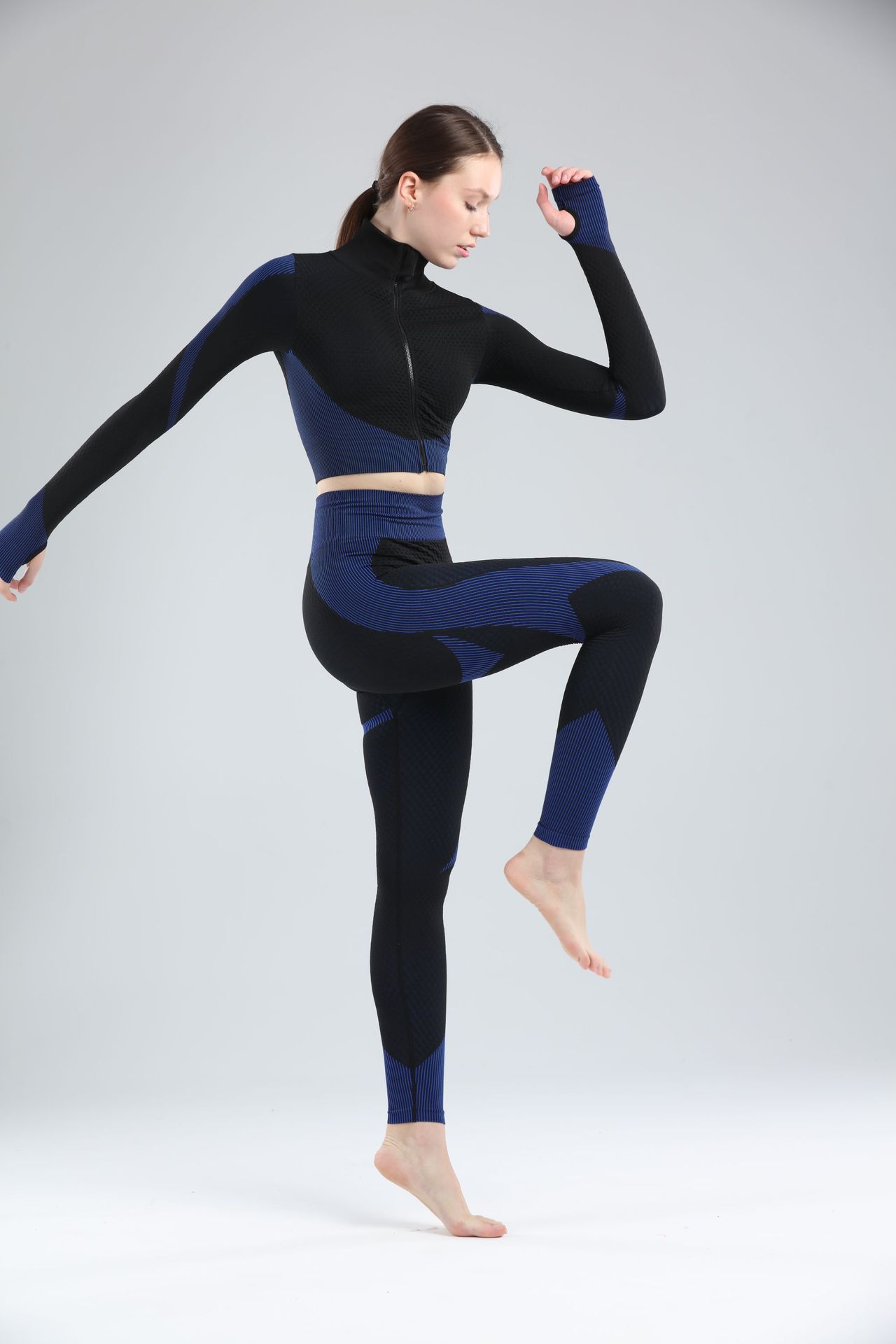 Ensemble de yoga pour femme, tenue de sport pour la gym