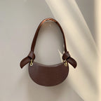 Sac femme bandoulière unique sac aisselles sac croissant assorti