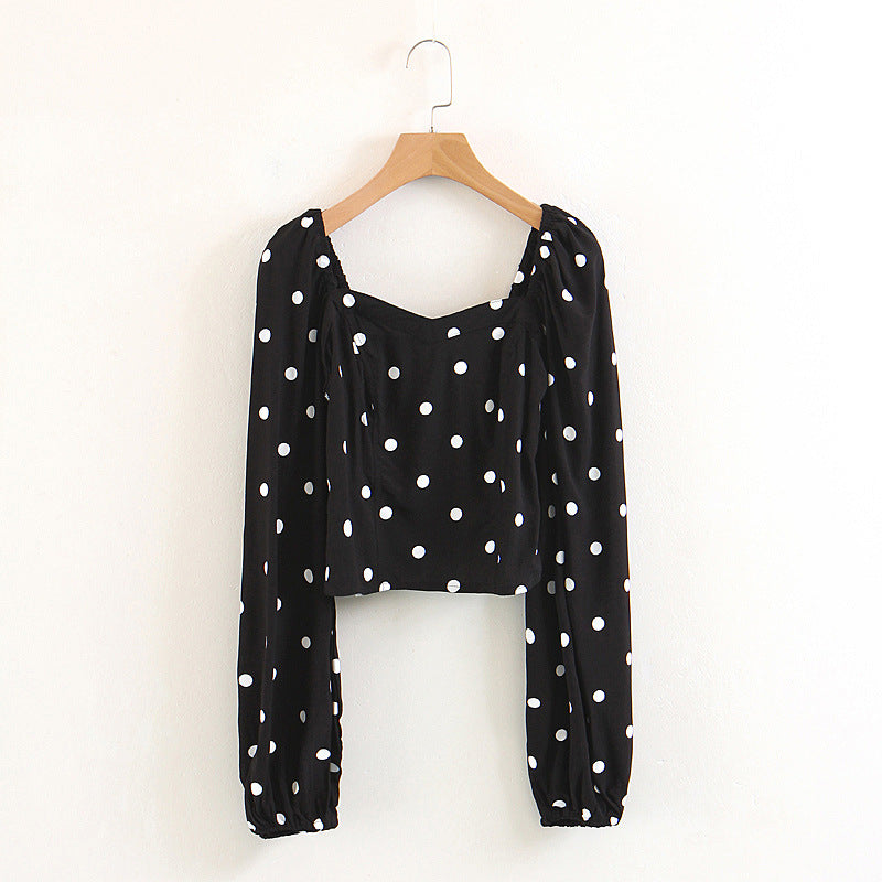 Chemise à manches longues femme effet amincissant