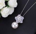 Boucles d'oreilles pendantes avec perles et oxyde de zirconium en forme de feux d'artifice de luxe pour femme, cadeau d'anniversaire
