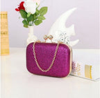 Sac à main pour femmes Sacs de soirée pour fête Nouveau sac à bandoulière à chaîne pour femmes Sac à main de luxe doré pour femmes Sac messager