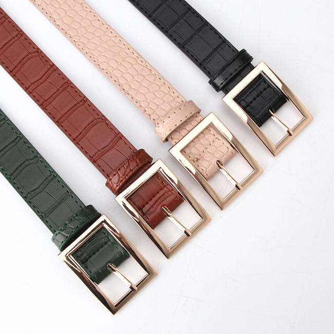 Ceinture Femme Personnalité Mode Street Shooting Chaîne Maillons Métalliques Main Image