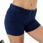 Short de sport taille haute pour femme – Legging de yoga extensible