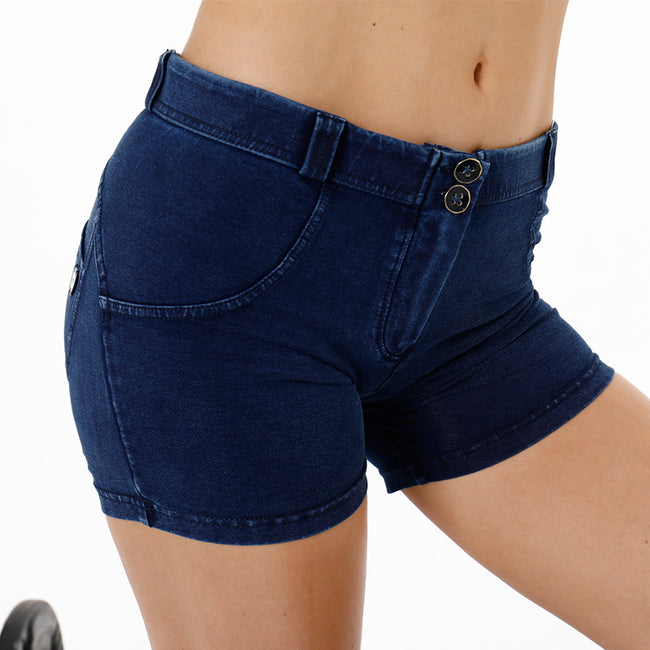 Short de sport taille haute pour femme – Legging de yoga extensible Hover Image