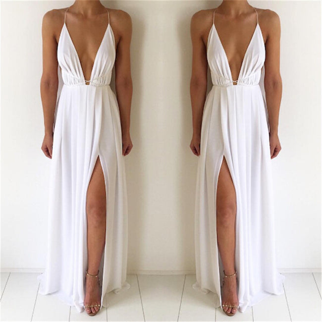 Jupe en Mousseline de Soie pour Femmes, Robe Bohème Hover Image