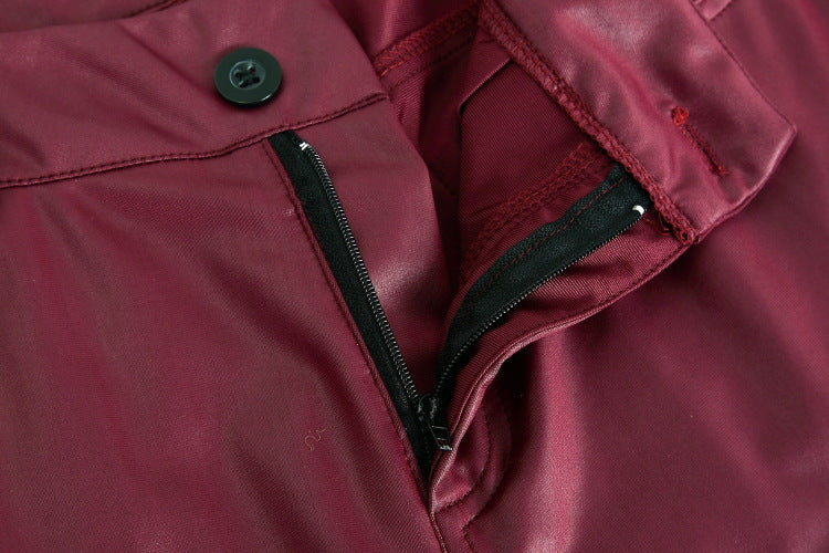 Pantalon décontracté et sexy de couleur unie pour femme