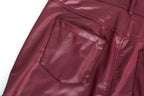 Pantalon décontracté et sexy de couleur unie pour femme