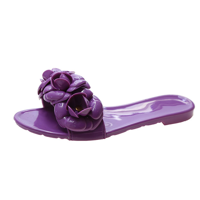Sandales et pantoufles Femme en gelée Camelia Main Image