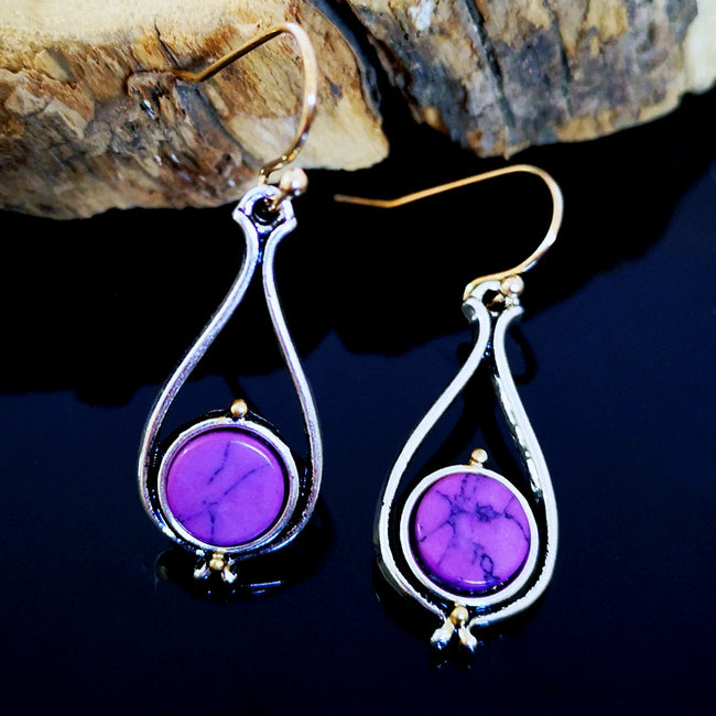 Nouvelle Arrivée Mode Cristal Boucles d'oreilles Pour Femmes Filles Vintage Pendantes Boucles d'oreilles Déclaration Mariage Bijoux Vente en Gros Main Image