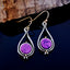 Nouvelle Arrivée Mode Cristal Boucles d'oreilles Pour Femmes Filles Vintage Pendantes Boucles d'oreilles Déclaration Mariage Bijoux Vente en Gros