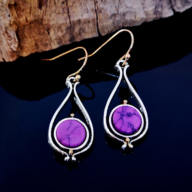 Nouvelle Arrivée Mode Cristal Boucles d'oreilles Pour Femmes Filles Vintage Pendantes Boucles d'oreilles Déclaration Mariage Bijoux Vente en Gros Hover Image