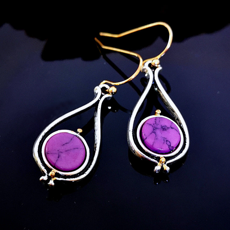 Nouvelle Arrivée Mode Cristal Boucles d'oreilles Pour Femmes Filles Vintage Pendantes Boucles d'oreilles Déclaration Mariage Bijoux Vente en Gros