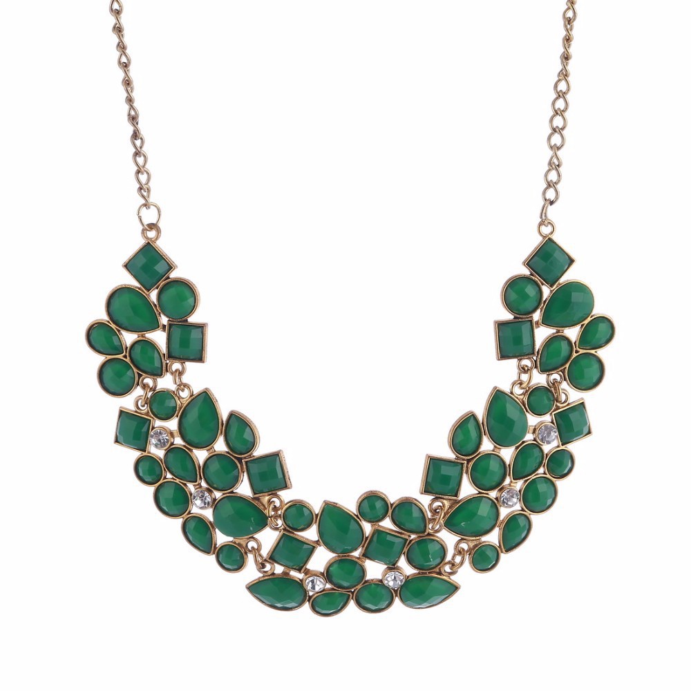 Collier et pendentif ethnique bohème, bijoux multicouches de perles, collier long vintage, bijoux faits à la main en acrylique pour femmes