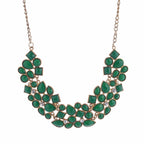Collier et pendentif ethnique bohème, bijoux multicouches de perles, collier long vintage, bijoux faits à la main en acrylique pour femmes