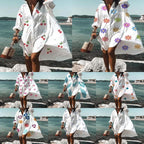 Robe Chemise Tendance et Tempérament Explosif