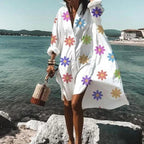 Robe Chemise Tendance et Tempérament Explosif
