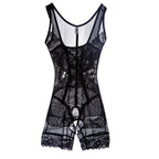 PRAYGER Femme M-3XL Gaine gainante en dentelle pour cuisses et taille