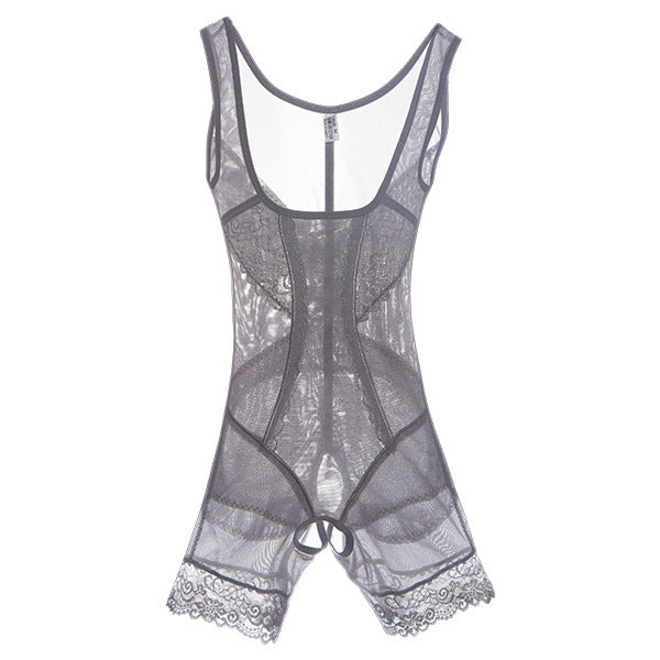PRAYGER Femme M-3XL Gaine gainante en dentelle pour cuisses et taille
