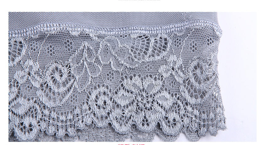 PRAYGER Femme M-3XL Gaine gainante en dentelle pour cuisses et taille
