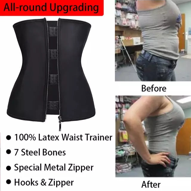 Corset Amincissant Gainant Femme avec Fermeture Éclair