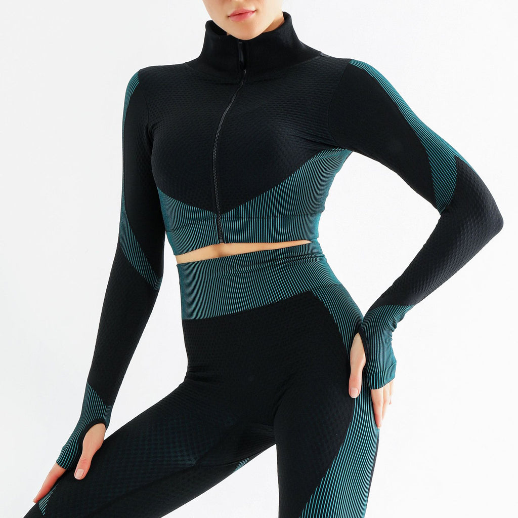 Ensemble de yoga pour femme, tenue de sport pour la gym