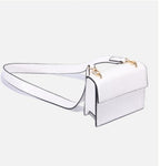Sac à bandoulière carré pour femme avec large anse