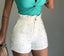 Shorts Femme Perles Canon Couleur Unie Sexy Shorts Femme