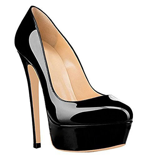 Chaussures Femme à Talons Hauts Baotou Bout Rond Grande Taille Européenne Et Américaine