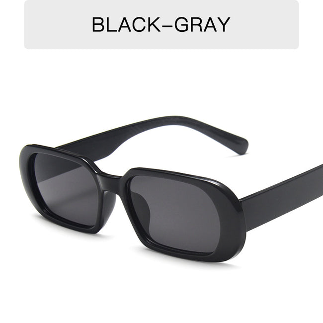 Lunettes de soleil rétro à petite monture pour femme, couleur bonbon, à la mode Main Image
